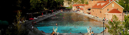 Zwembad Glenwood Springs